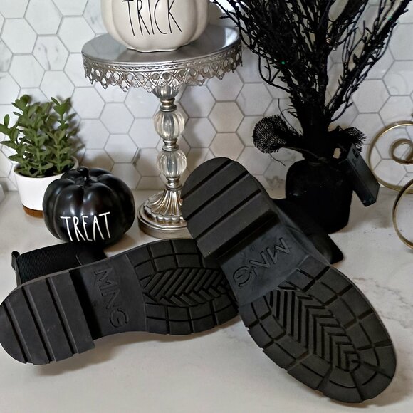 ANTHRO'S MNG MANGO TRACK SOLE ANKLE BOOT - Picture 5 of 7